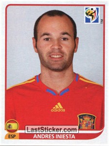 Andrés Iniesta — España 2010