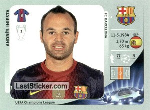 Andrés Iniesta — Barcelona 2012