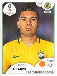 Casemiro — Brasil 2018