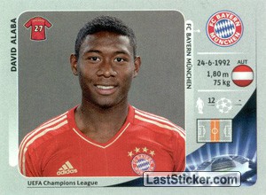 David Alaba — Bayern Munich 2012