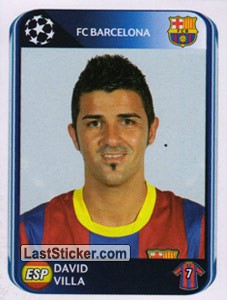 David Villa — Barcelona 2010