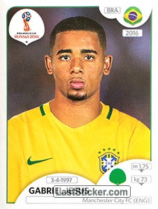 Gabriel Jesus — Brasil 2018
