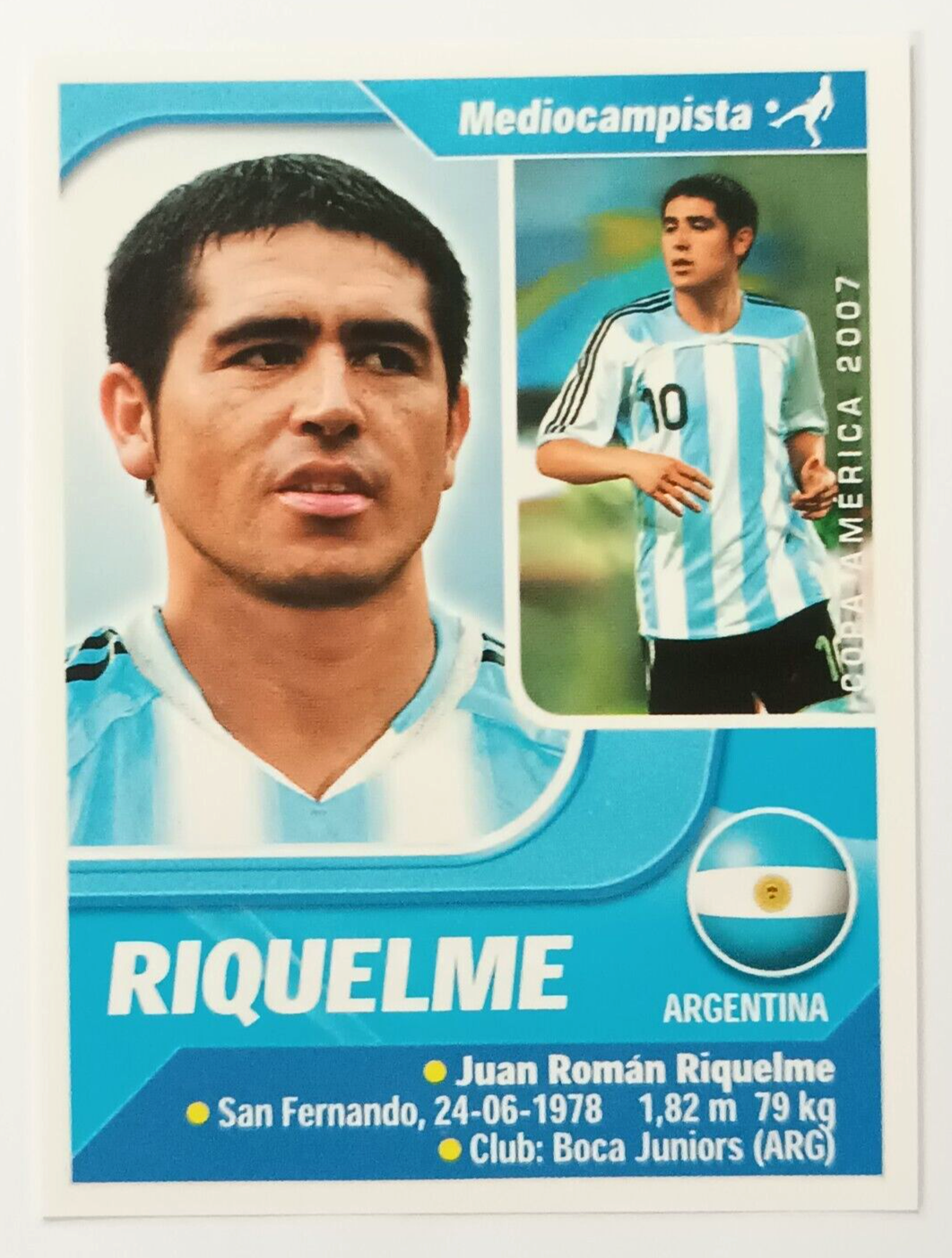 Juan Roman Riquelme — Argentina 2007