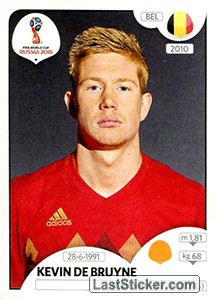 Kevin De Bruyne — Belgica 2018