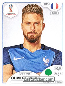 Olivier Giroud — Francia 2018