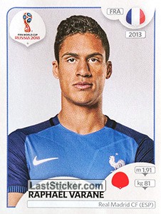 Raphaël Varane — Francia 2018