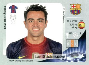 Xavi Hernández — Barcelona 2012