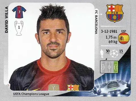 David Villa — Barcelona 2012