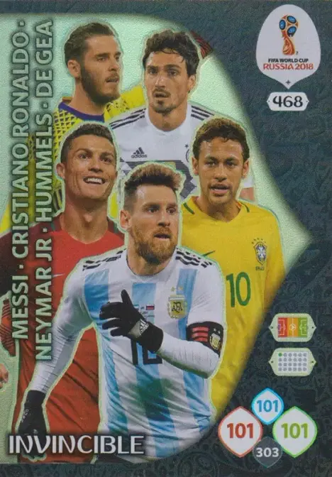 Lionel Messi - Cristiano Ronaldo - Neymar — Argentina 2018