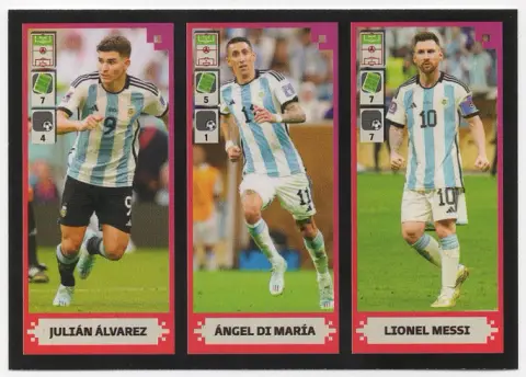 Lionel Messi - Julian Alvarez - Di Maria — Argentina 2024