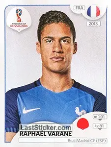 Raphaël Varane — Francia 2018