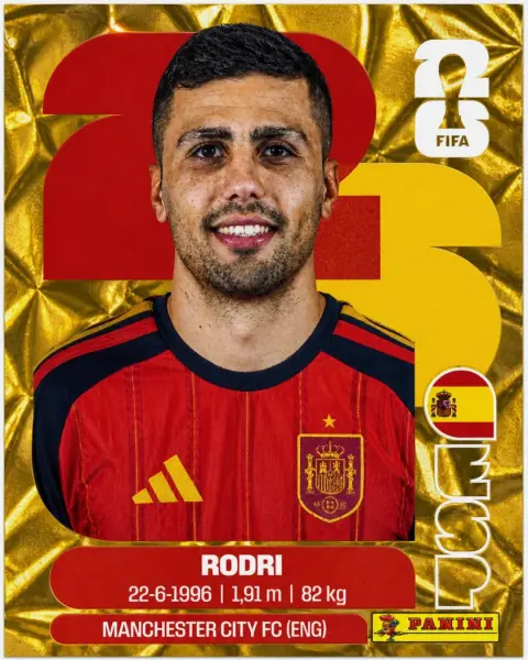 Rodri — España 2026