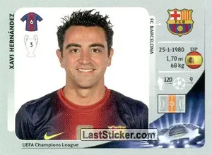 Xavi Hernández — Barcelona 2012