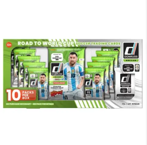 2025-26 Panini Donruss Road to the FIFA World Cup Soccer Costco Exclusive Bundle — foto 5