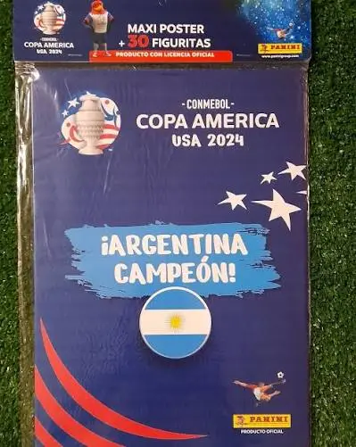 Argentina Campeon Copa América 2024 - Album + Figuritas