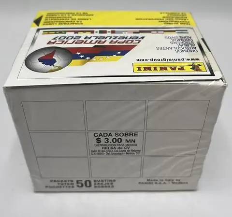 Panini Copa América 2007 - Caja sellada — foto 2