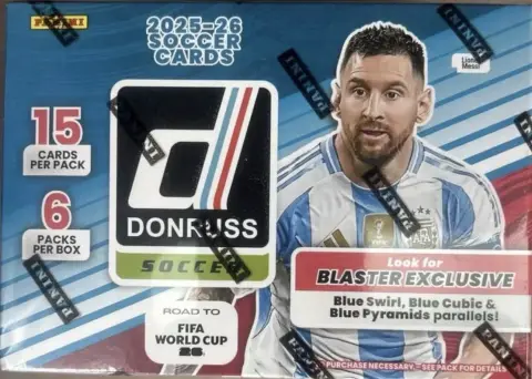 Panini Donruss Soccer Road to FIFA World Cup Factory Sealed Blaster Box — foto 2