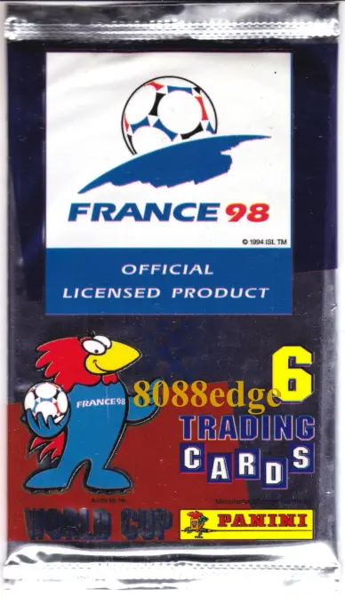 Sobre Panini Francia 1998 Trading cards