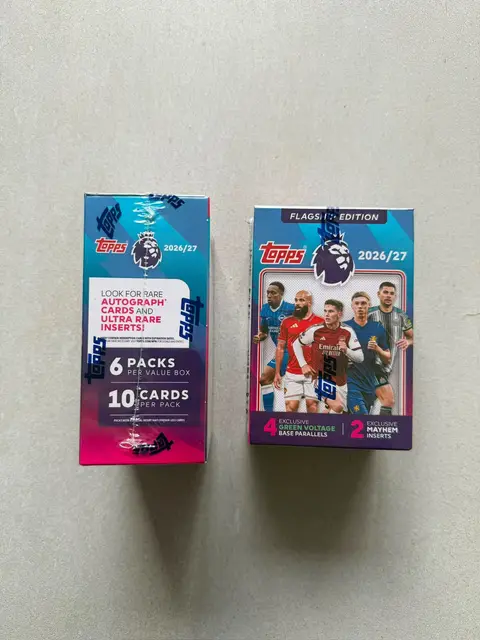 Topps Premier League 2026/27 Flagship Edition